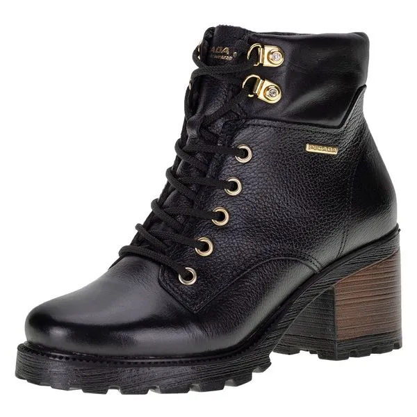 Bota Feminina Coturno Pegada - 281329 PRETO 39