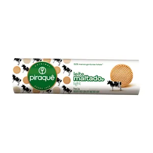 Biscoito Piraquê Light Sabor Leite Maltado 132g