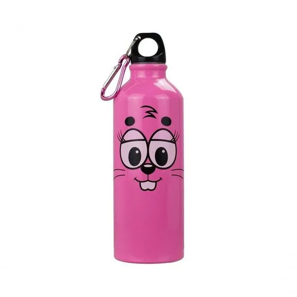 Garrafa Alumínio Rosa Dalila 500ml - Turma Da Mônica