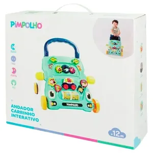 Andador Carrinho Interativo Pimpolho Azul 0300573 (MP)