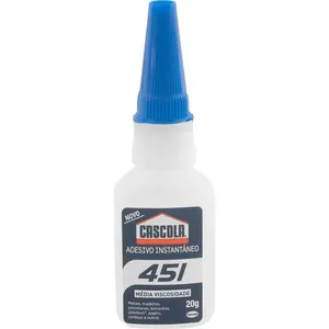 ADESIVO INSTANTANEO 451 20G USO GERAL 3014044 CASCOLA