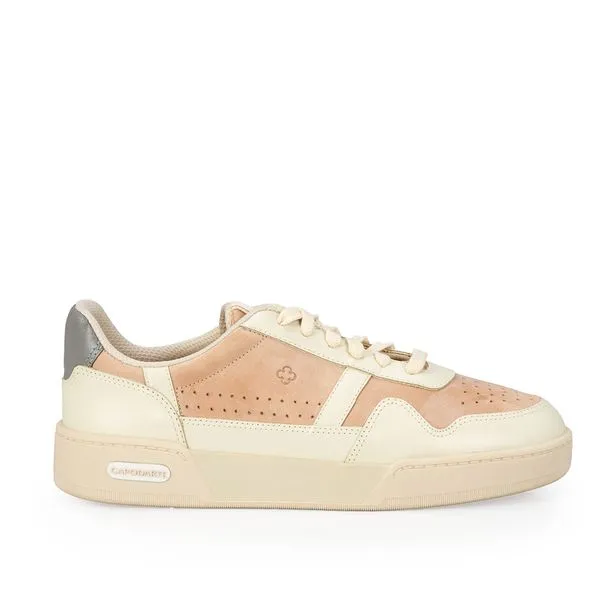 Tênis Feminino Couro Nobuck Nude Seda 37