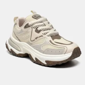 Tênis Casual Esportivo Cinza e off white 339-001-03 38