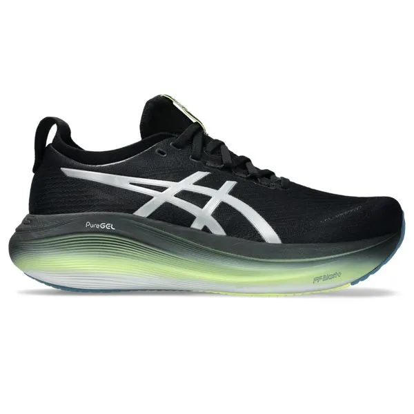 Tênis ASICS GEL-Nimbus 27 Luxe - Masculino - Dourado/Preto - tam: 42.5