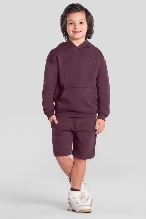 Blusão infantil menino em moletom Brandili -16