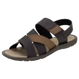Sandália Masculina Itapuã - 3904Z18 CAFÉ/BEGE 42