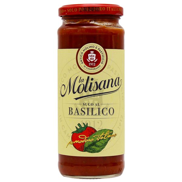 Molho de Tomate Basilico La Molisana 340g