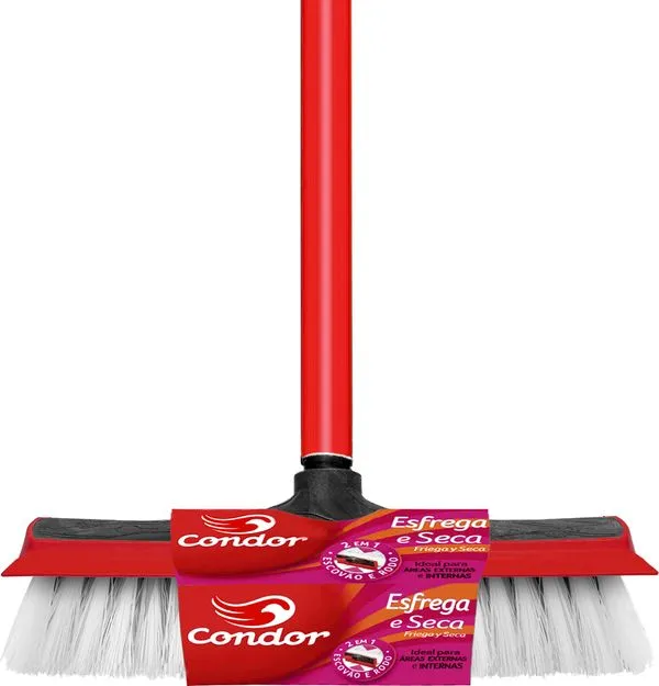Vassoura Multiuso Esfrega e Seca 970149 - CONDOR