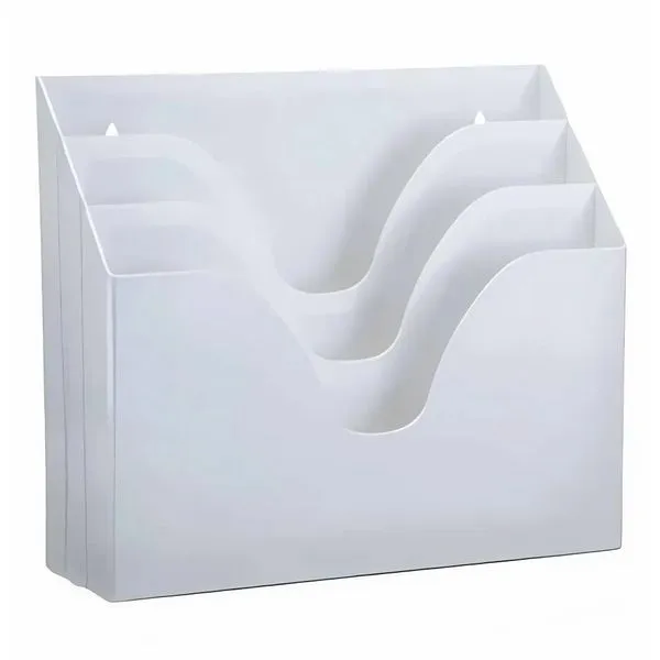 Organizador Triplo Waleu Office Branco 10170012 (MP)