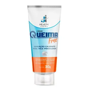 Queimafree Creme 30g - Regeneração E Hidratação Da Pele - J I Health