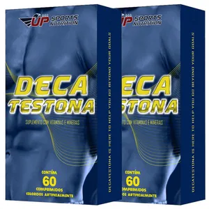 2x Deca Testona Com 60 Comprimidos Cada Up Sports Nutrition
