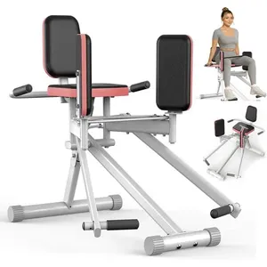 Cadeira Para Exercício Com 2 Níveis Abdutora Ephesport Preto A-BI