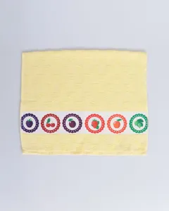 Pano de Copa Frutas 45cmx70cm Valletex Amarelo Claro UN