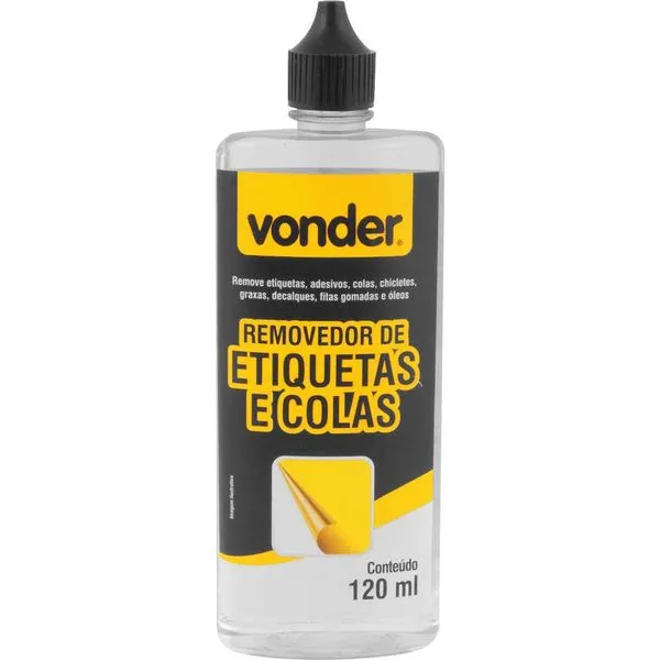 Removedor de Etiquetas e Colas 120 ml - VONDER