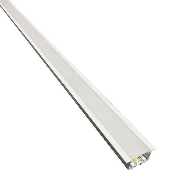 Perfil De Led De Embutir Save Energy Lls Flex Ii 3 Metros Com Led 4000k Luz Neutra Branco