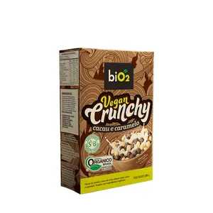Cereal Vegan Crunchy de Cacau e Caramelo biO2 200g
