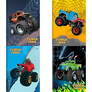 Caderno Universitário Brochura Power Truck 80 Folhas Sortido - Animativa