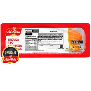 Linguiça Calabresa Alegra Muffato Foods Kg