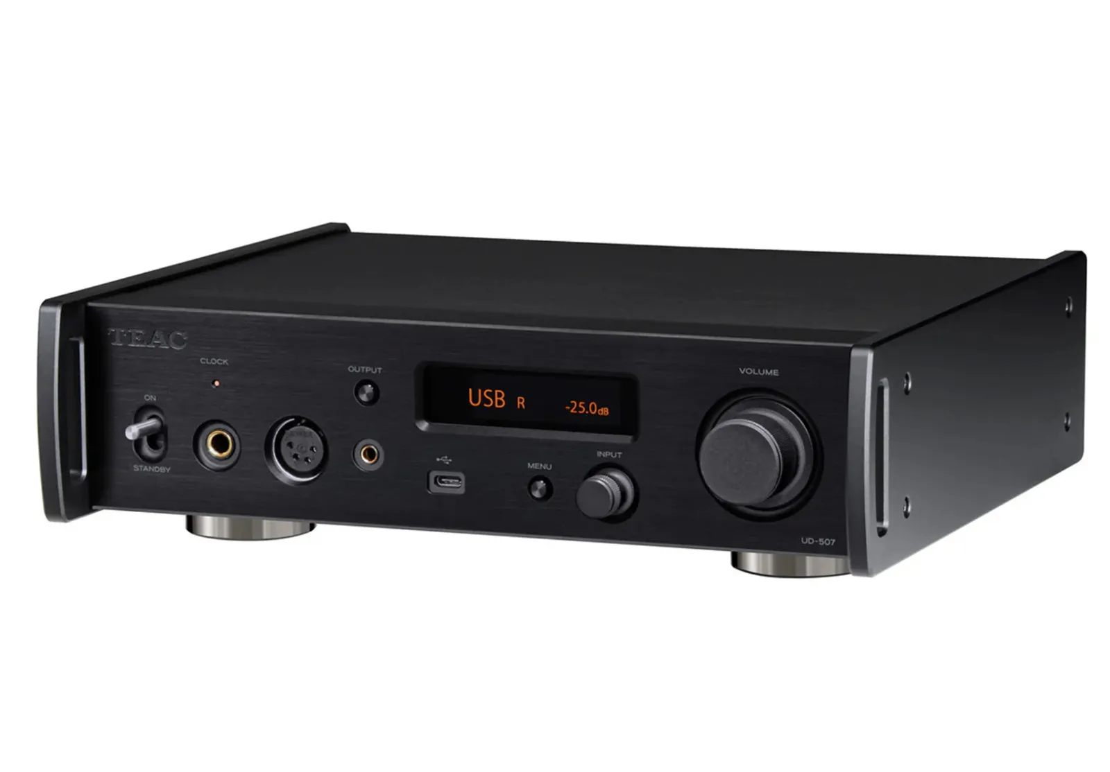 Teac UD-507 DAC/Pré-amplificador/Amplificador de fone de ouvido - 120v - Preto