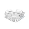 Porta-guardanapo em plástico SMMA quadrado Guzzini Tiffany 20x20x7,3cm