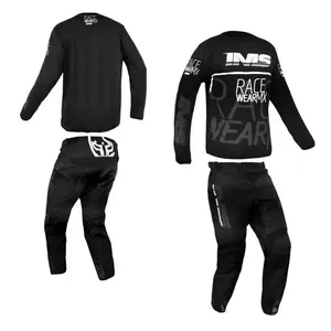 Conjunto Infantil Camisa e Calça Ims Mx 2025 em Poliéster Tamanho 10 Preto para Motocross Conjunto Infantil Camisa e Calça Ims Mx 2025 Poliéster Tamanho 10 Preto