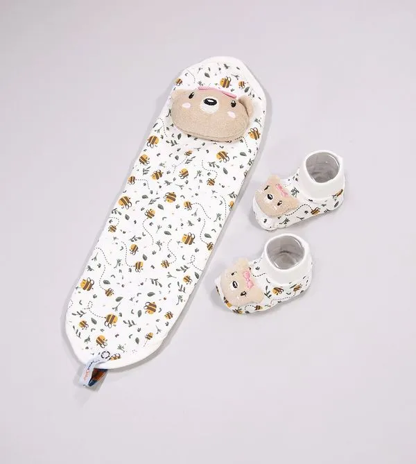 Kit Pantufa e Naninha Doçura Doçura
