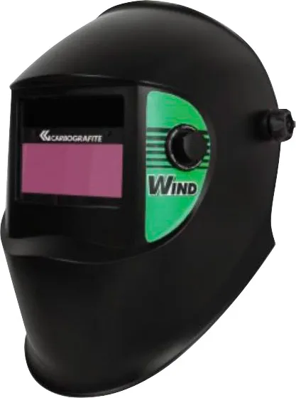 Máscara Solda Automática Wind Tonalidade de 9 a 13 - Carbografite