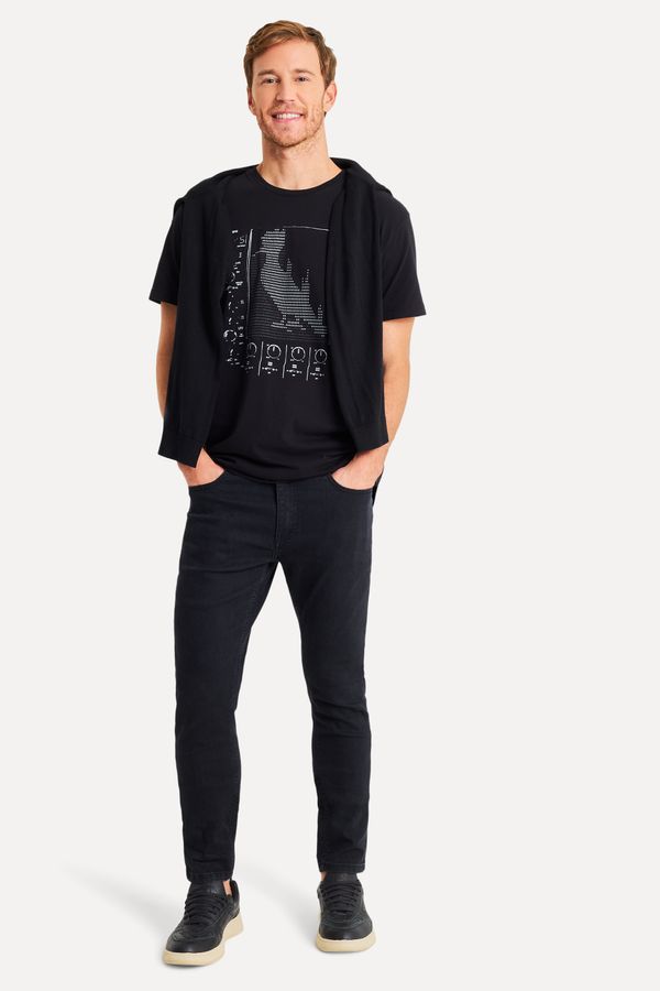 Calca Jeans Skinny Narciso Black Preto - 44