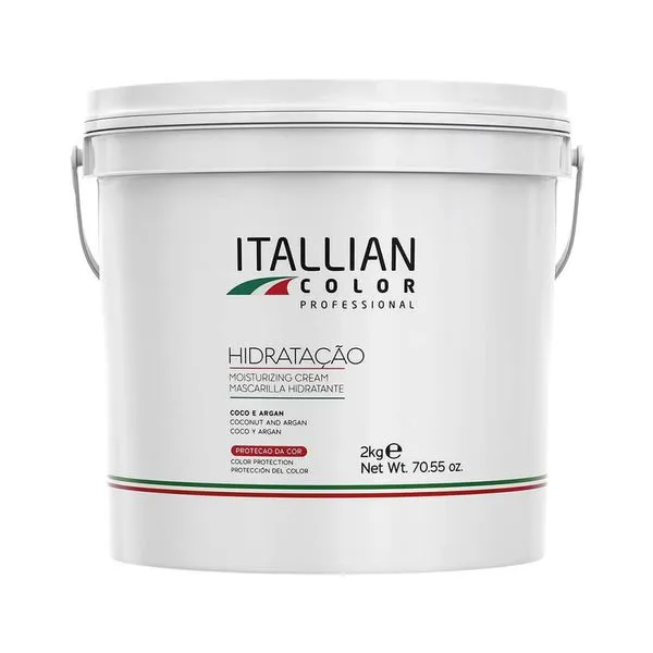 Máscara de Hidratação Itallian Color 2kg Máscara Itallian Color Professional Hidratação 2kg