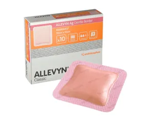 Curativo Allevyn Gentle Border AG 10cmx10cm - Smith&Nephew