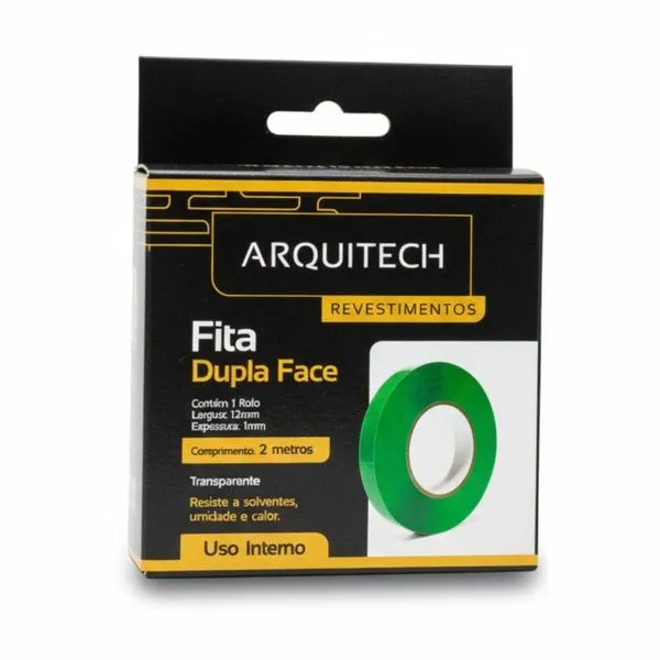 Fita Acrílica Dupla Face Architech 12mmx2m (MP)