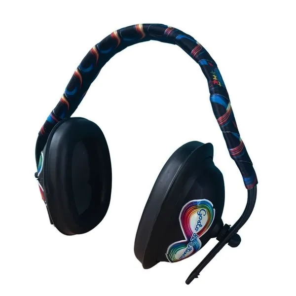 Abafador Protetor de Ruido para Crianças e adolescentes Black Color 12 DB