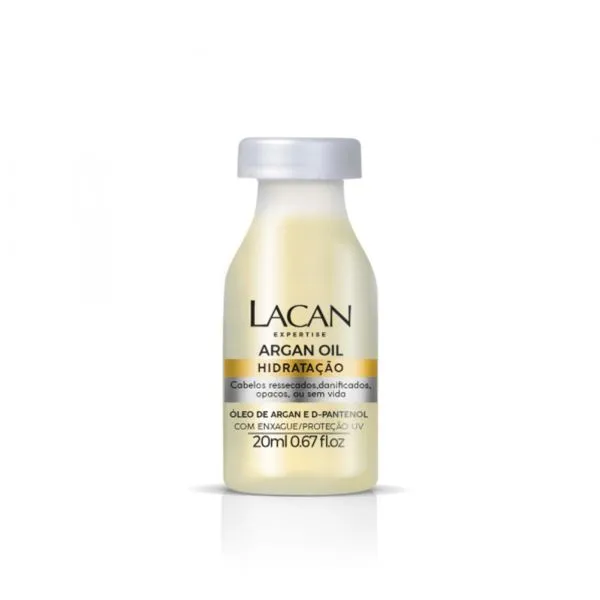 Ampola Capilar Lacan Argan Oil 20ml Ampola Lacan Argan Oil 20ml