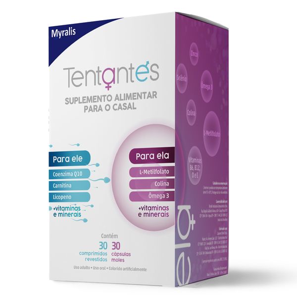 Tentantes 30 Comprimidos Revestidos + 30 Cápsulas Moles