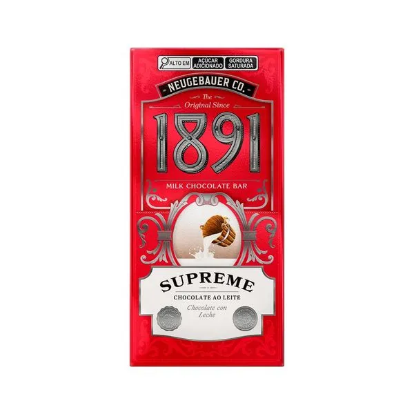 Chocolate Ao Leite 1891 Supreme 45g