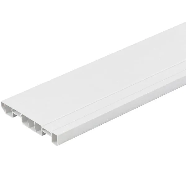 Rodapé De Pvc Com 240x10cm Branco - 083642060010 - Permatti