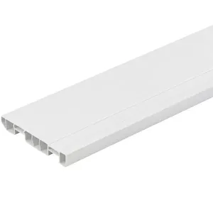 Rodapé De Pvc Com 240x10cm Branco - 083642060010 - Permatti