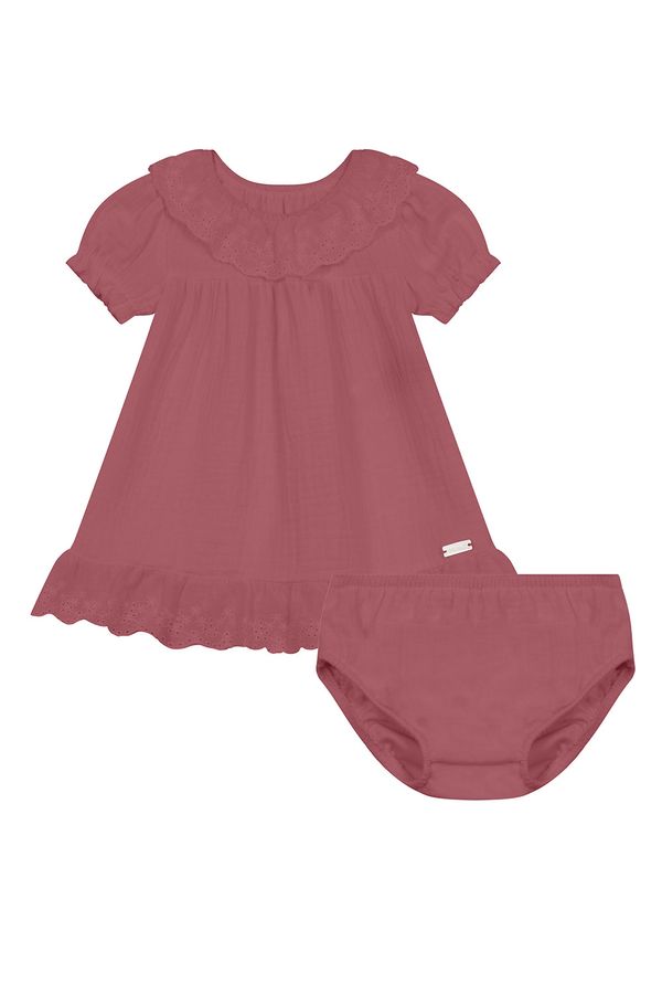 Conjunto bebê menina delicado Mundi - 2