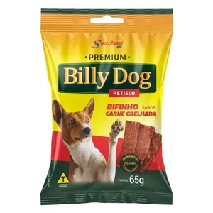 Petisco Bifinho Billy Dog Carne Grelhada 65g (MP)