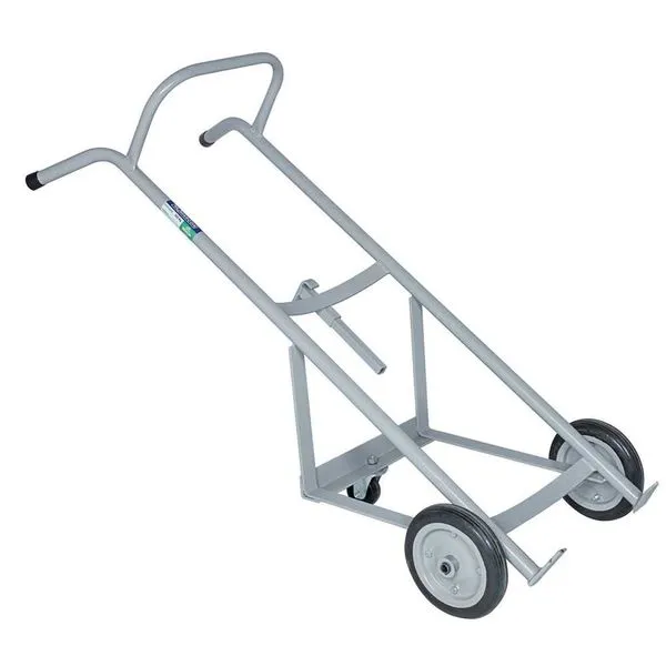 Carro Tubular para Tambor com Roda Maciça 132x53cm - Marcon