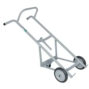 Carro Tubular para Tambor com Roda Maciça 132x53cm - Marcon