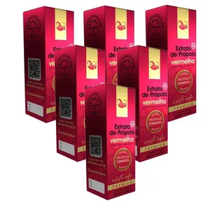Própolis Vermelha 11% Extrato Seco - 30ml - 6 Unidades