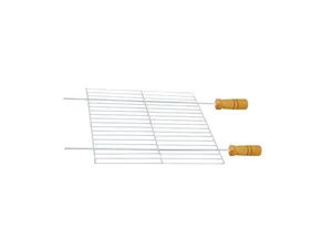 Grelha Plana Quadrada P/ Churrasqueira 45x68 Aço Galvanizado