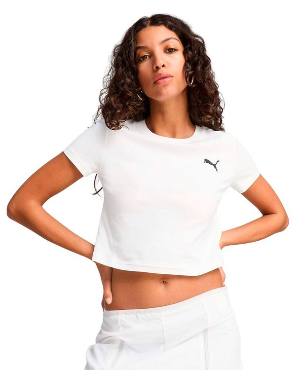 Camiseta Puma Wardrobe Ess Baby Feminina - G