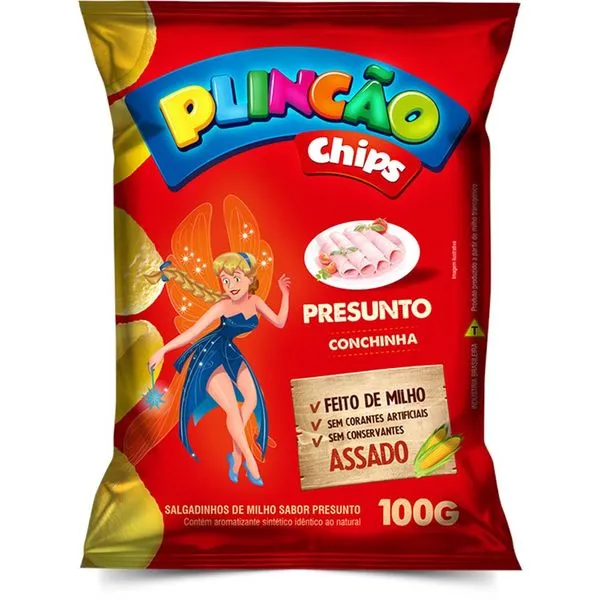 Chips PLINCAO Presunto 100g