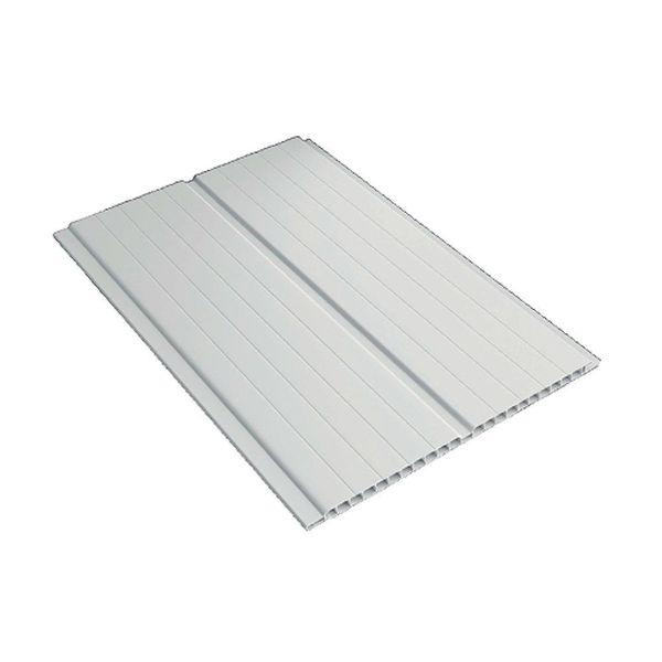 Forro PVC Branco Normatizado 8mm 20x400cm Pacote com 8m² Bariri Forro PVC Branco Normatizado 8mm 20x400cm Pacote com 8m2