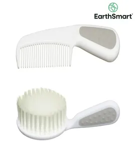 Kit Escova e Pente Vital Baby Branco