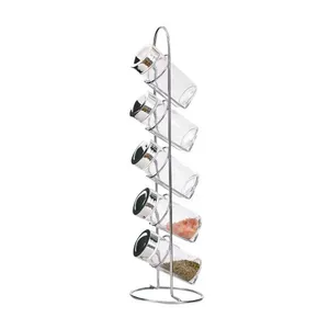 Porta Condimentos Wincy 5 Peças Com Suporte VDA05103 (MP)