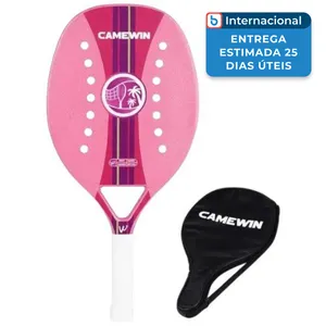 Raquete Beach Tennis Camewin Rosa J-MBI