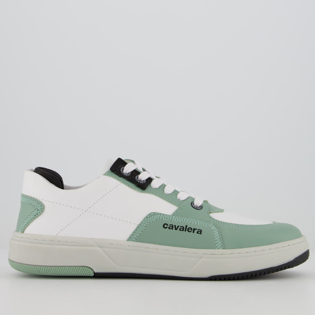 Tênis Cavalera Break Low Branco e Verde